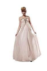 Maternity Sexy Chiffon/Taffeta/Tulle Applique Crystals Beaded Crystal Lace  Dress