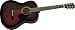 Rogue Starter Acoustic Guitar, Redburst
