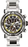 Chase Durer Trackmaster Pro Yellow Chronograph Black Dial Men's Watch #CD2242BYBRA