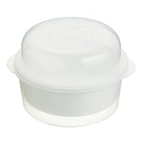 Kitchen Craft Microwave Cookware 3 Part Steamer Set, 2.2 Litre