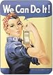 Rosie the Riveter Metal Switch Plate Cover