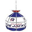 NHL Columbus Blue Jackets Stained Glass Tiffany Lamp - 16 inch diamete