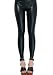 LeggingsQueen Black Faux Leather Leggings
