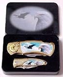Eagle in flight 2 pc Knife Set KC 202ES