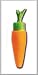 Carrot Shape Bunny Treat Waterproof 5 Inch Multi-Speed Massager