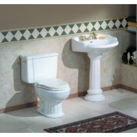 Cheviot Victorian Pedestal Lavatory 32 Height 4 Drilling 1002W-4