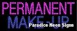Permanent Make-up LED Sign 11 x 27