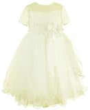Sarah Louise baby girl ivory ballerina christening dress - 3/6 month