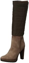 Manas Frida 122L6008BK9Q, Damen Fashion Stiefel, Grau (ELEFANT), EU 40