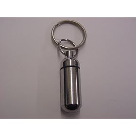 Pill Holder Key Chain