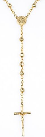 Cartior Women Men Fashion Korean Alloy Golden White Cross Jewelry Accessories Necklace Color Gold