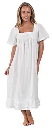 The 1 for U 100% Cotton Short Sleeve Nightgown - Evelyn (XXXL)