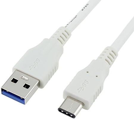 COOLIS Hi - Speed USB 3.0 Type C to Type A Cable (USB-C to USB-A), White(1.0Meter/3.3Feet)