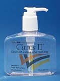 632670973 PT# 632670973- Soap Hand Citrus II 8oz Antibacterial Moisturizing Pump Bottle Ea by, Beaumont Products, Inc