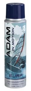 ADAM IN MOTION 'SURF' Deodorant Spray, 200ML