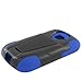 [ManiaGear] Heavy Duty Armor Case Combo Black/Blue Case Samsung Galaxy Centura S738C (TracFone/Straighttalk/Net 10)