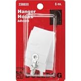 Bulldog Adhesive Hanger Hooks-6 Pkg 230830, 4 Item(s) Order