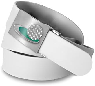 Clazic 1 1/2" Silicone Solid Belt with Golf Ball Logo Buckle