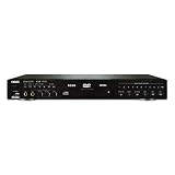 Cavs Dvd-203gu Scdg Super-cdg/cdg/dvd/ Usb Karaoke Player w/ 2 Mics