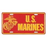U.S. Marines License Plate