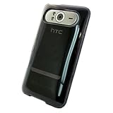 Hard Snap on Plastic SMOKE TRANSPARENT Faceplate Cover Case for HTC HD7 HD3 ....