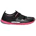 Saucony Women's Hattori Running Shoe,Black/Vizipro Pink,8 M US
