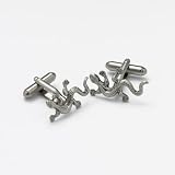 Onyx Designer Cufflinks - Burnished Lizard