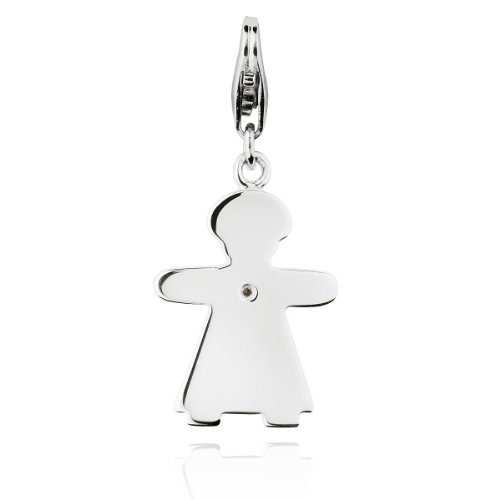 Rafaela Donata Secret Diamonds Damen-Charm \"Frau\" Sterling Silber Diamant 6025 Preisvergleich