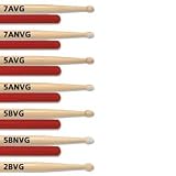 Vic Firth American Classic Drumsticks with Vic Grip, Rock Nylon - B0021VKPTM