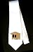 Party Decoration Necktie with hundkoja, domestic, hutch, dog, doghouse, wooden, shelter, animal, house