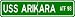 USS ARIKARA ATF 98 Street Sign - Navy Gift Ship Sailor