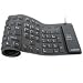 LogiLink Tastatur Flexibel Wasserfest USB + PS/2 schwarz