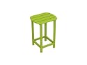 26" Recycled Earth-Friendly Venice Beach Outdoor Side Table -Electric Lime Green