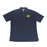 Antigua University of Michigan Excellence Desert Dry Team Color Mesh Shirt