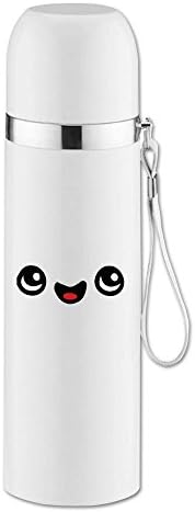 Cute Kawaii Smile Vacuum Thermal Insulation Convenient Mug