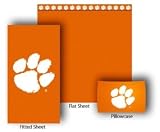 Clemson Tigers Full-Queen Size Sheet Set