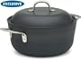 Calphalon Commercial Hard-Anodized 7-Quart Chef's Casserole with Lid