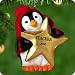 Hallmark Keepsake Christmas Ornament ; Gold Star Teacher Penguin 2000 QX6951