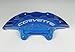 GM Genuine Parts 172-2491 (25923832) Blue Rear Driver Side Disc Brake Caliper Assembly