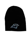Carolina Panthers NFL Black Knit Beanie Hat