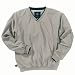 Men's Legend Windshirt for the Golf Enthusiast, Light Khaki/Navy