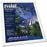 Adorama Projet Royal Satin Pearl Surface - Resin coated water resistant satin photo paper - Letter A Size (8.5 in x 11 in) - 170 g/m2 - 20 sheet(s)
