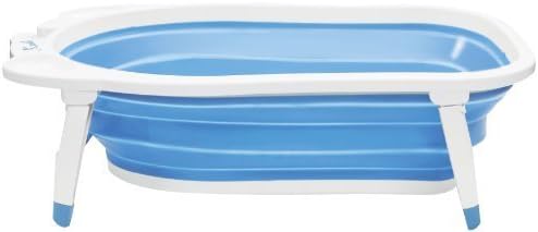 Karibu Baby Folding Bath, Blue/White (Discontinued by Manufacturer) by Karibu Baby