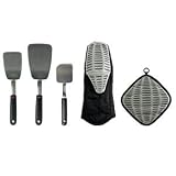 OXO 5 piece Silicone Cooking Set