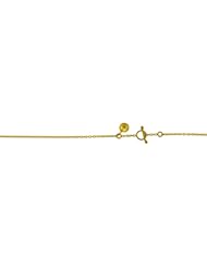 24Kt Cable 1.3mm Necklace 20 Inch