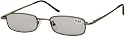 Sunoptic OR38Ds Gunmetal Sun Reading Glasses - Strength +1.50 
Including Pouch