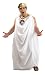 Animal House John Bluto Blutarsky Toga And Headpiece, White, Plus Size
