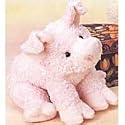 Plush Hambone Pig 8"