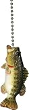 Bass Fish Fan Pull Ceiling Fan Light Lamp Pull