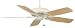 Fanimation Ceiling Fans EdgeWood Median Model TF300AW in Antique White. Indoor fan.